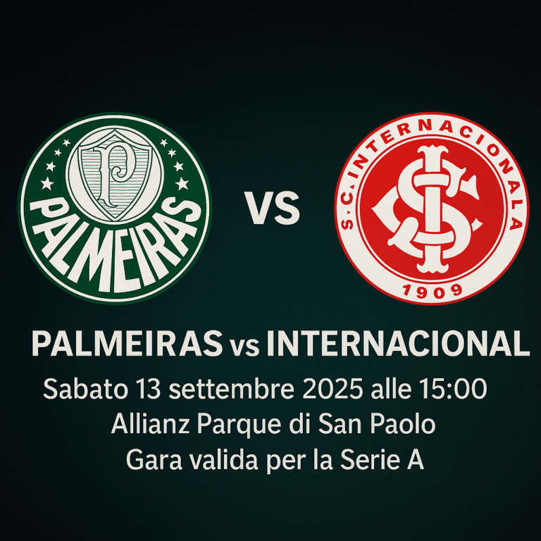 Palmeiras vs Internacional: contesto, numeri e clima della sfida