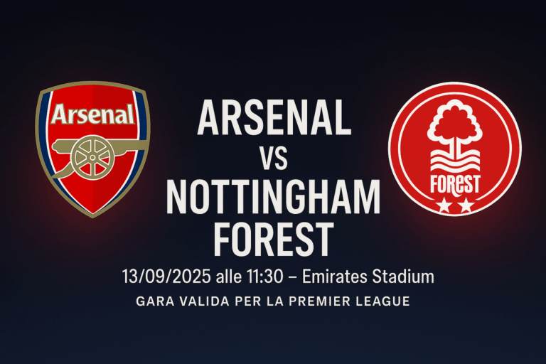 Arsenal vs Nottingham Forest